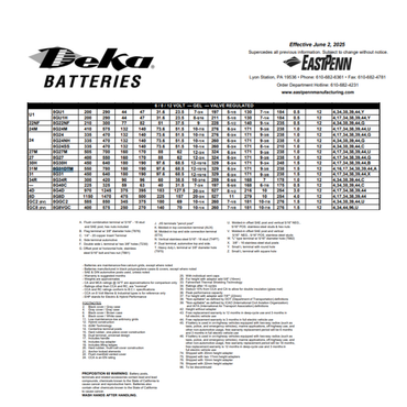 8G31DTM group 31 battery