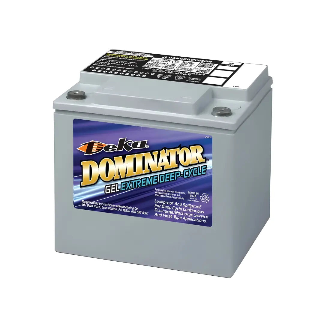 MK Deka 8G40C 40Ah 12VDC Deep Cycle Sealed GEL Battery