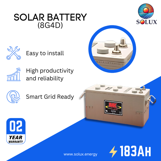 MK Deka 8G4D 183Ah 12VDC Deep Cycle Sealed GEL Battery