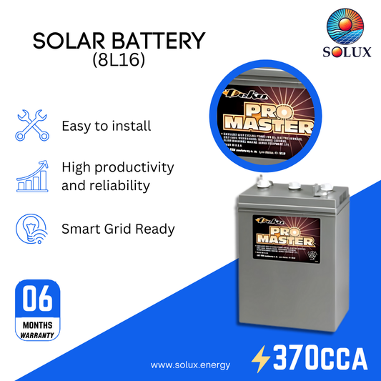 This is an image of MK Deka 8L16 Battery FLA