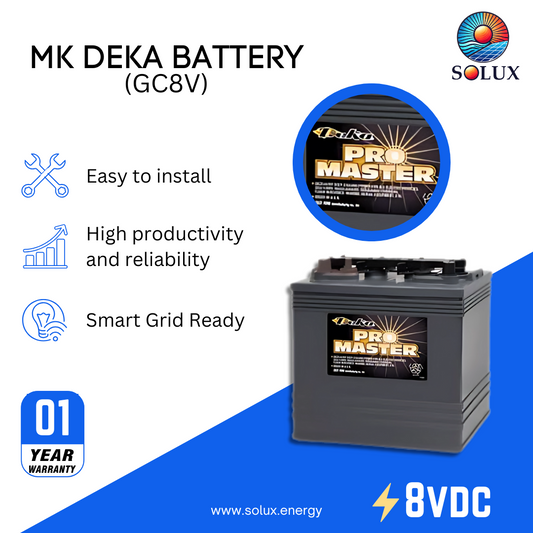 This is an image of MK Deka GC8 Battery FLA