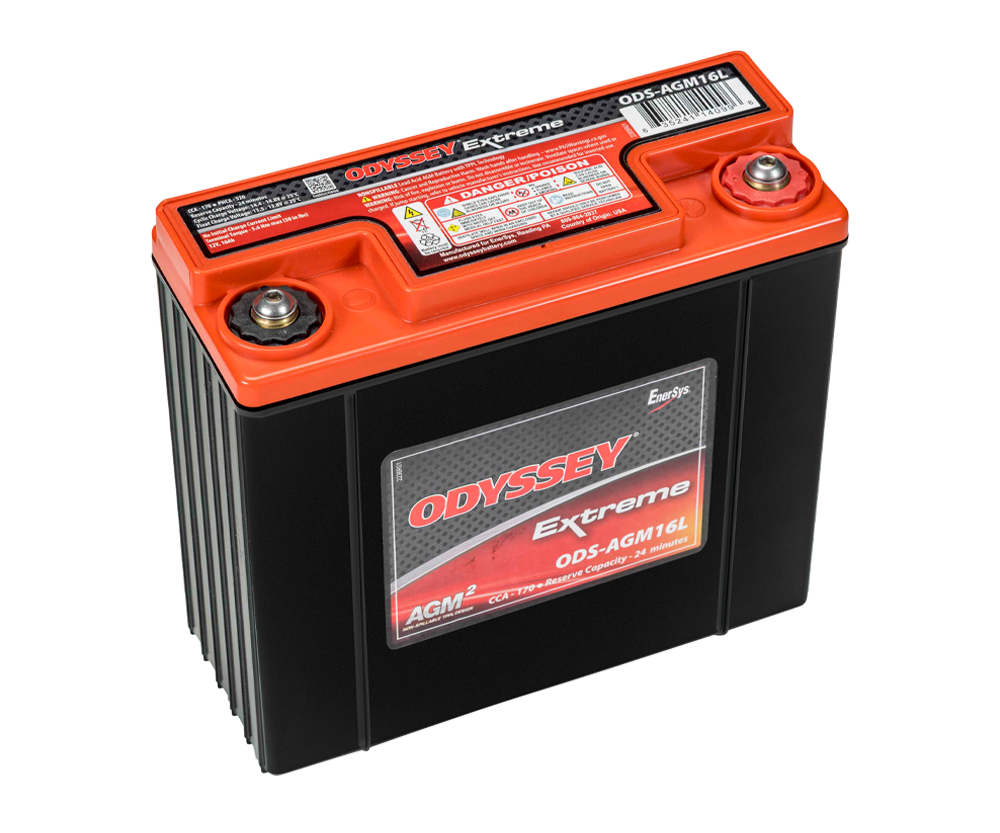Odyssey Battery ODS-AGM16L 12VDC 16Ah Specialty Battery