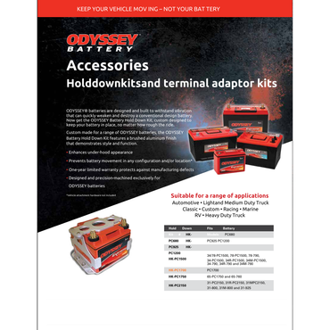 HK-PC1700 auto battery holder