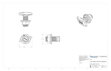 PGS-PSR-DTN serrated bolts and nuts