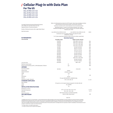 CELL-A-R05-US-P-S2 wireless data logger