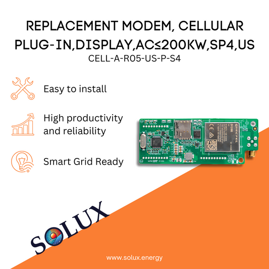 This is an image of Replacement Modem Cellular Plug-in Modem, Display,AC≤200kW,SP4,US