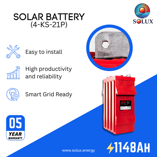 This is an image of Rolls Surrette 4-KS-21P 4V 1148Ah Deep Cycle Battery