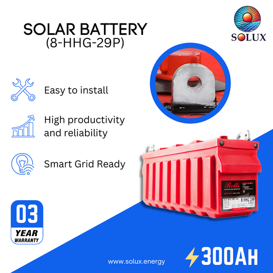 Rolls Surrette 8-HHG-29P 8VDC 300Ah Deep Cycle Battery