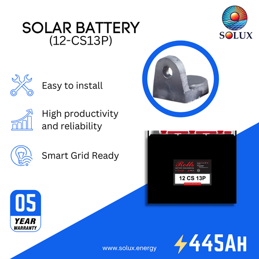 This is an image of Rolls Surrette 12-CS13P 12 volt 445Ah Deep Cycle Batteries