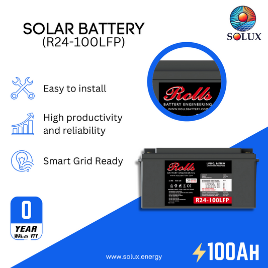 This is an mage of Trojan T1275 130Ah 12VDC Deep-Cycle AES Flooded Lead Acid Battery