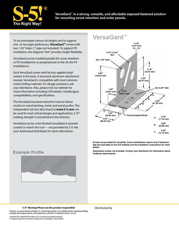 S5-VERSAGARD s 5 versagard
