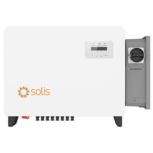 Solis 25kW Three Phase Three MPPT w/ AFCI w/APS TX - 10 Year Standard Warranty (NS) (Minimum 15 week lead time. Non-cancellable, non-returnable)