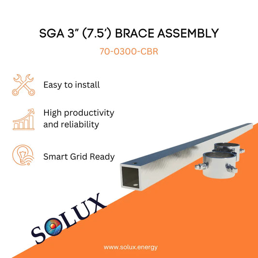 This is an image of Grounding Assemblies - SGA 3” (7.5’) Brace Assembly