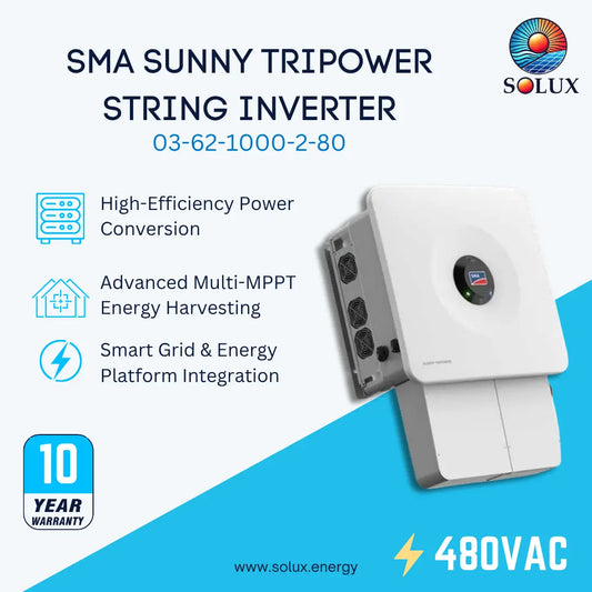 SMA 03-62-1000-2-80 Sunny Tripower X 62-US-80 480VAC String Inverter