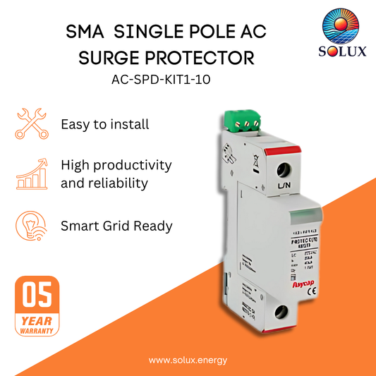 This is an image of SMA AC-SPD-KIT1-10 Single Pole Surge Protection AC