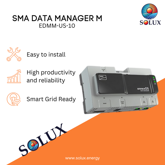 This is an image of SMA EDMM US 10 Data Manager M with Sunny Portal powered by ennexOS