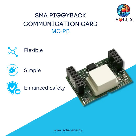 SMA MC-PB Piggyback Communications Card