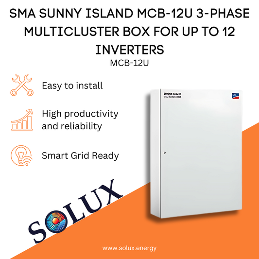 This is an image of SMA Sunny Island 3-Phase Multi Cluster Box Units, Up To 12 Inverters
