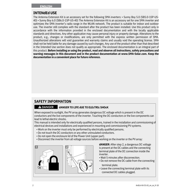 EXTANT-US-40 antenna extension