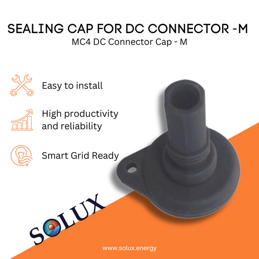 This is an image of Male DC Connector Cap (w/ F)