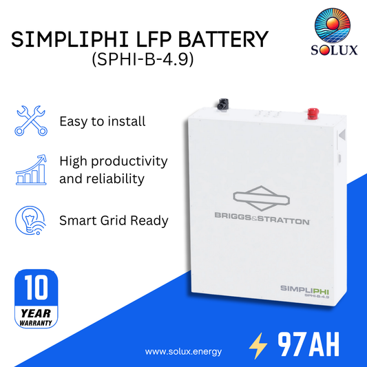 This is an image of 48 Volt Lithium Battery SimpliPhi SPHI-B-4.9 4.9kWh