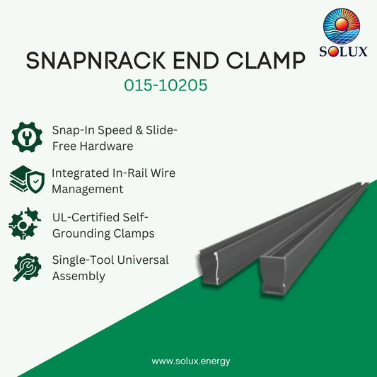 SnapNrack 015-10205 RAIL UR-60, 168in; Silver