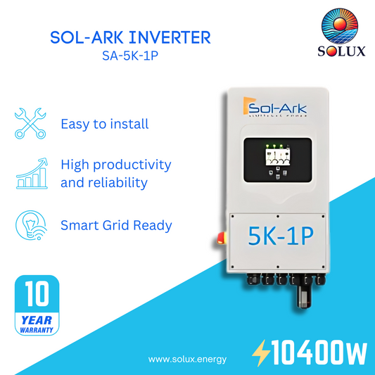 This is an image of Sol-Ark 5kW PowerInverter 120VAC, 48VDC, Indoor/Outdoor NEMA-3R