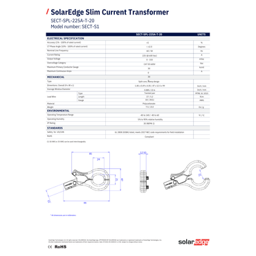 SECT-SPL-225A-T-20 5 years warranty