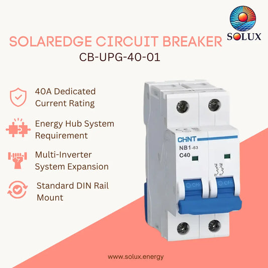 SolarEdge CHINT 40A CIRCUIT BREAKER FOR BACKUP INTERFACE