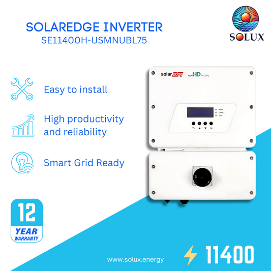 This is an image of SolarEdge Energy Hub Inverter with Prism Technology SE11400H-USMNUBL75