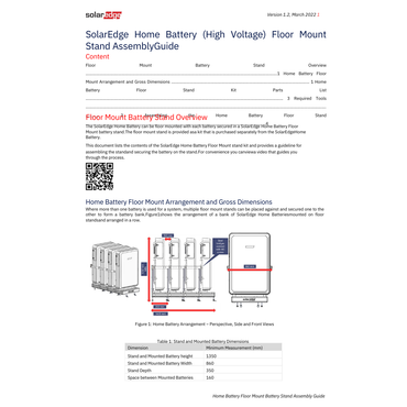 IAC-RBAT-FLRSTD-01 battery installation kit