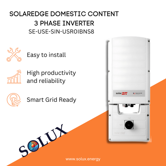 This is an image of Solaredge Domestic Content Compliant 3 Phase Inverter