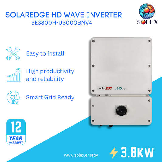 This is an image of SolarEdge SE3800H-US000BNV4 HD Wave Inverter Clearance