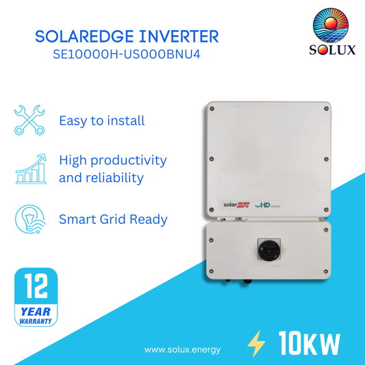 This is an image of SolarEdge 10kW Solar Inverter with HD-Wave Technology