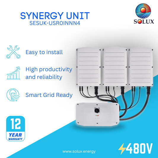 This is an image of SolarEdge Commercial Inverters SESUK-USR0INNN4 3 Phase Synergy Unit (Use with Synergy Manager)