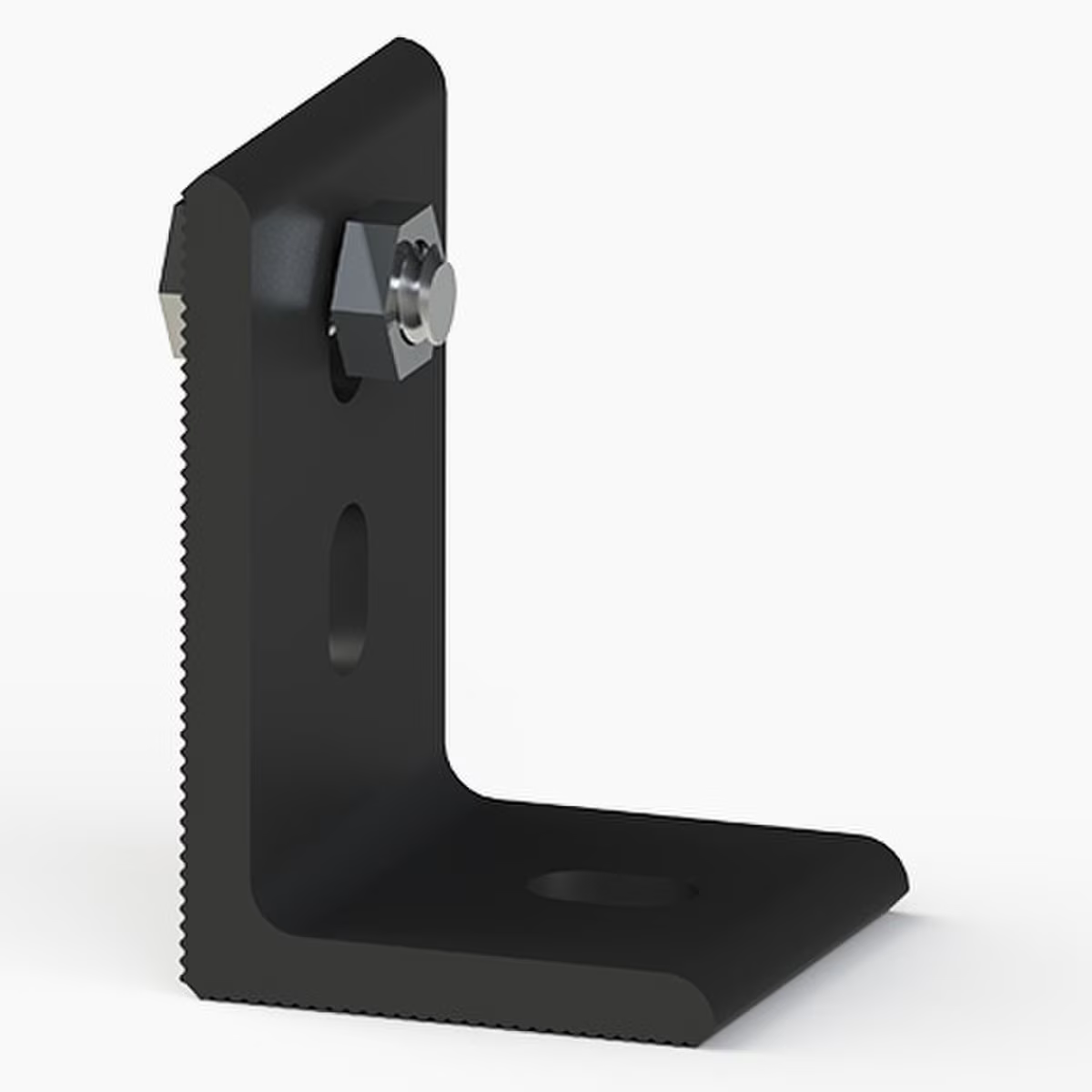 Unirac SM L-Feet, Integrated Bonding, Dark Anodized, with T-Bolt