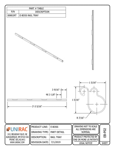 UNI-00802RT cable management