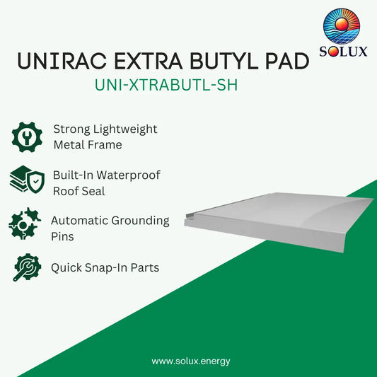 Unirac UNI-XTRABUTL-SH Extra Butyl Pad Kit