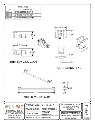 UNI-008100U unirac clamps