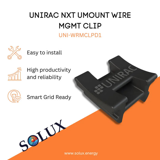 This is an image of Wire Management Kit - Unirac NXT UMount