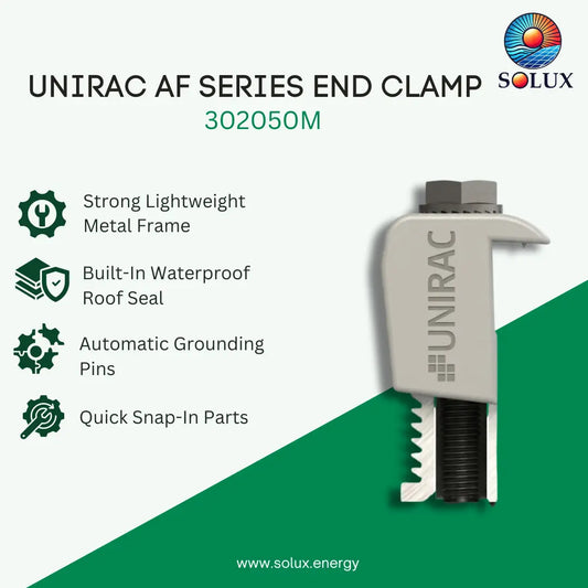 Unirac AF Series End Clamp Mill