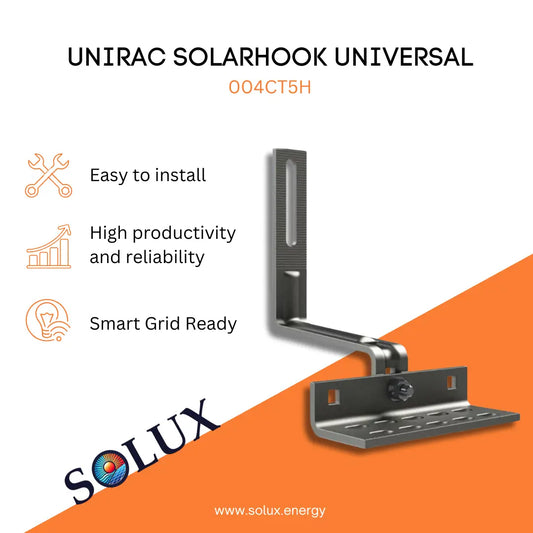 This is an image of Unirac Solar Roof Hook Universal