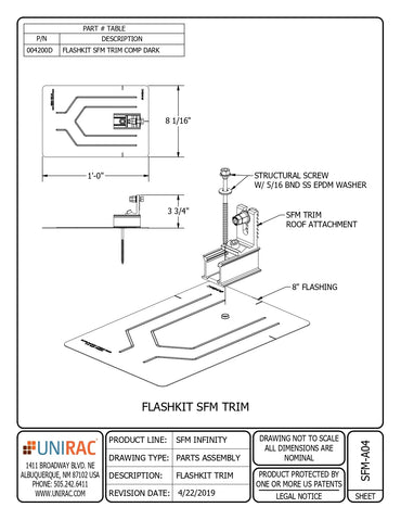 UNI-004200D solar trim
