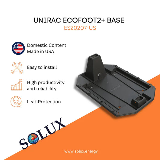 This is an image of Unirac EcoFoot 2 Base (ES20207-US)