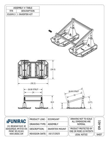 ES20913 solar inverter kit