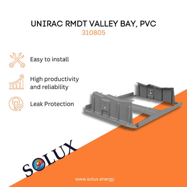 This is an image of Unirac Ballast Bay - RMDT Valley Bay, PVC 310805