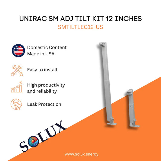 This is an image of Unirac SM Adjustable Tilt Kit 12 inches
