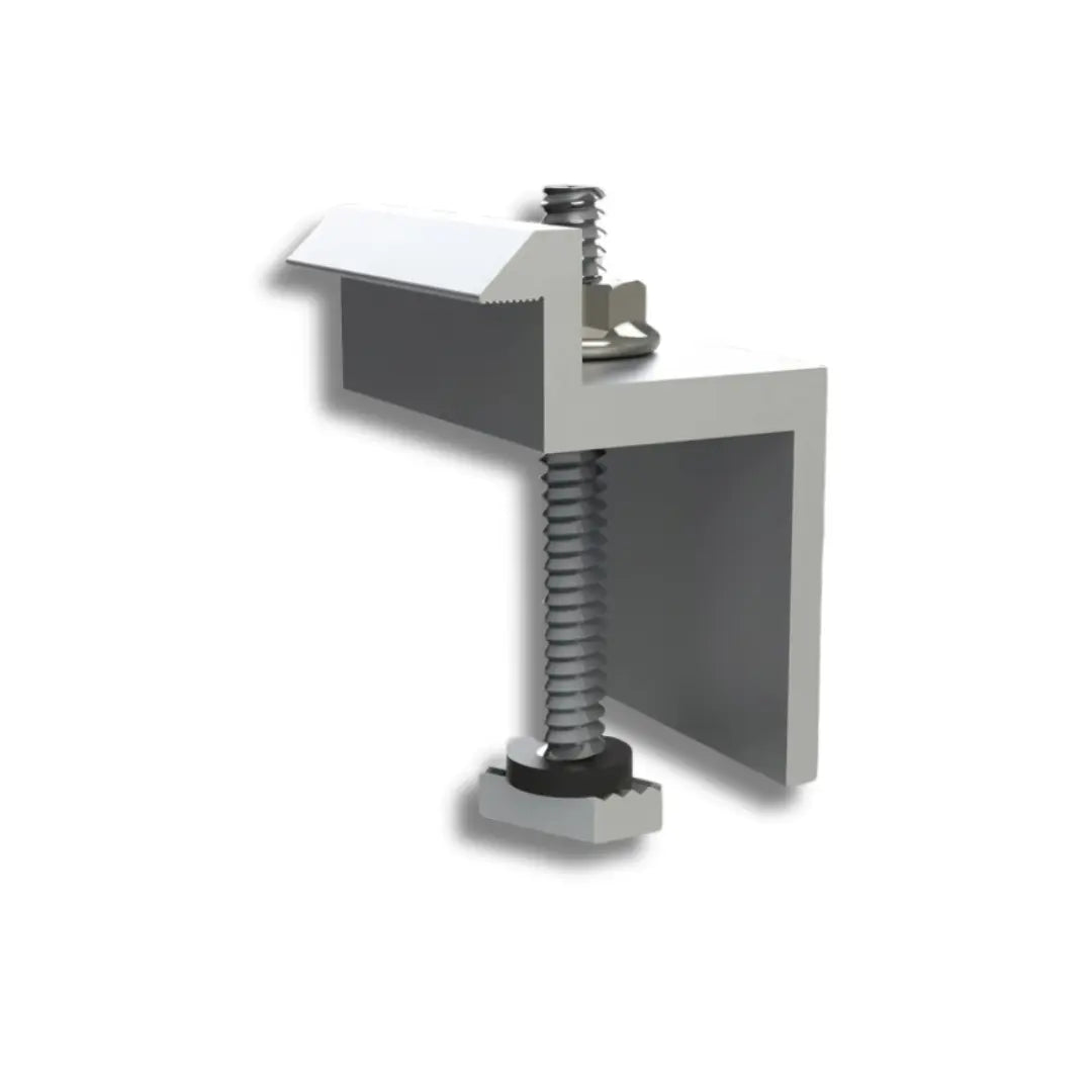 Product Image of Unirac SM End Clamp size E, Mill Aluminum