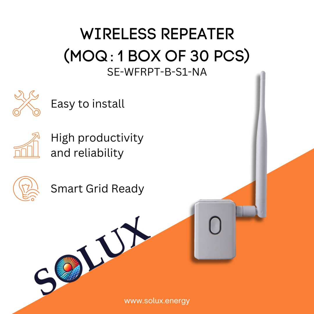 This is an image of Wireless Repeater, Wifi Range Extender Outdoor (MOQ : 1 Box of 30 pcs)