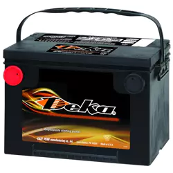 MK Deka 678MF 60Ah 12VDC Flooded Lead-Acid Battery